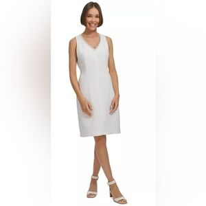 TOMMY HILFIGER
Women's Fringe-Trim Sheath Dress 4